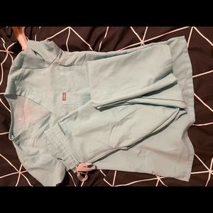 Figs XXS mint scrubs